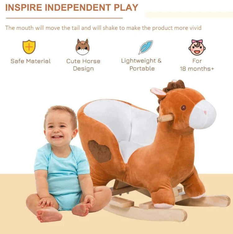 Kids Ride-On Rocking Horse Toy