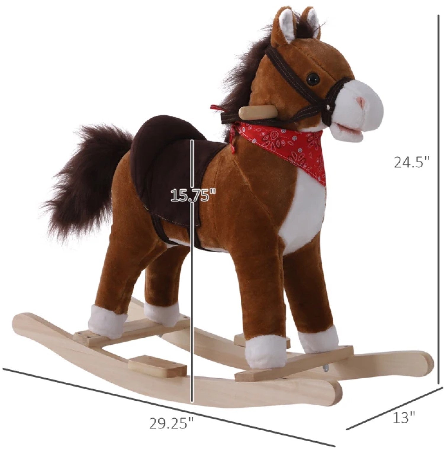 kids rocking horse 3 year old