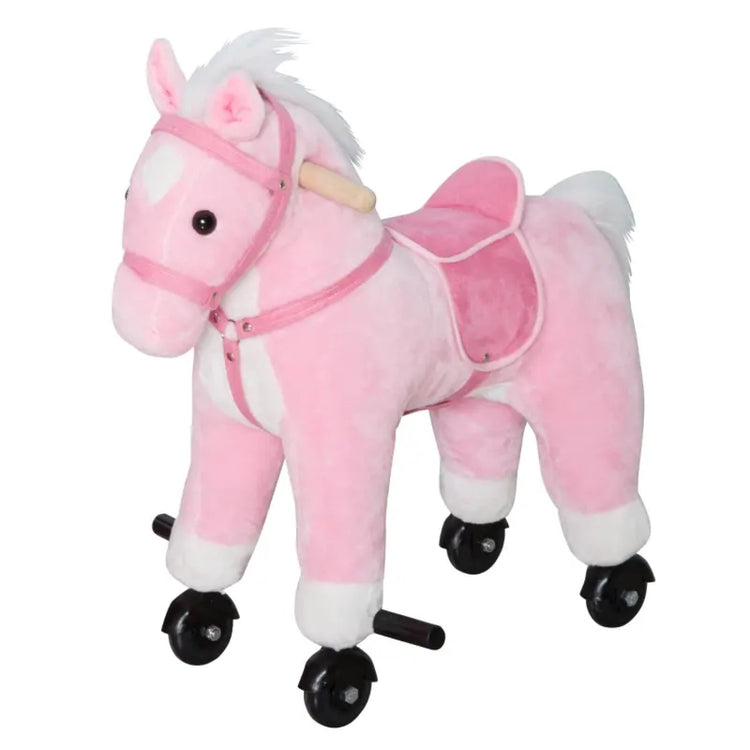 pink rocking horse 3 year old