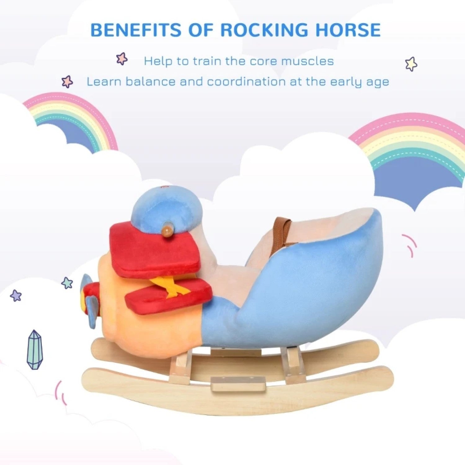 rideable horse toy