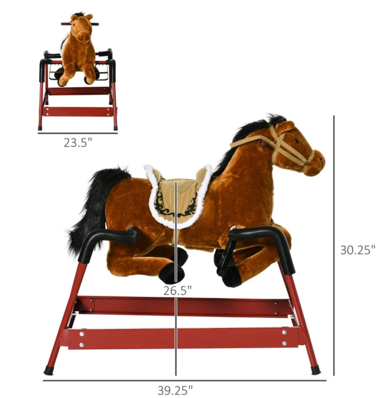 rocking horse for 3 year old mj mark
