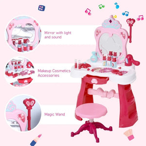 kids toy pretend play set pink