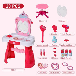 kids toy pretend play set pink
