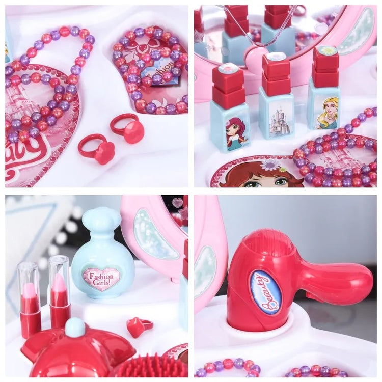 kids toy pretend play set pink