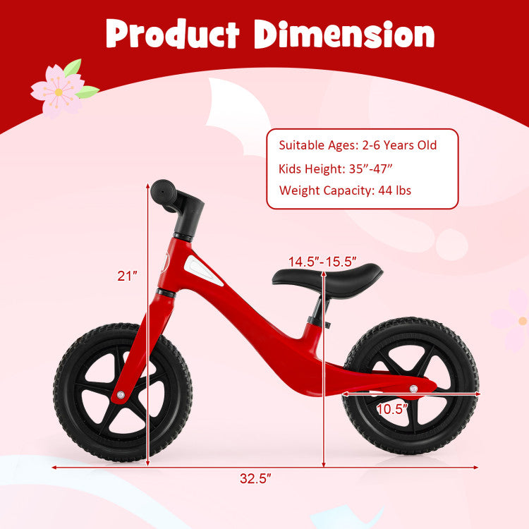 kids balance bike 2-6 years