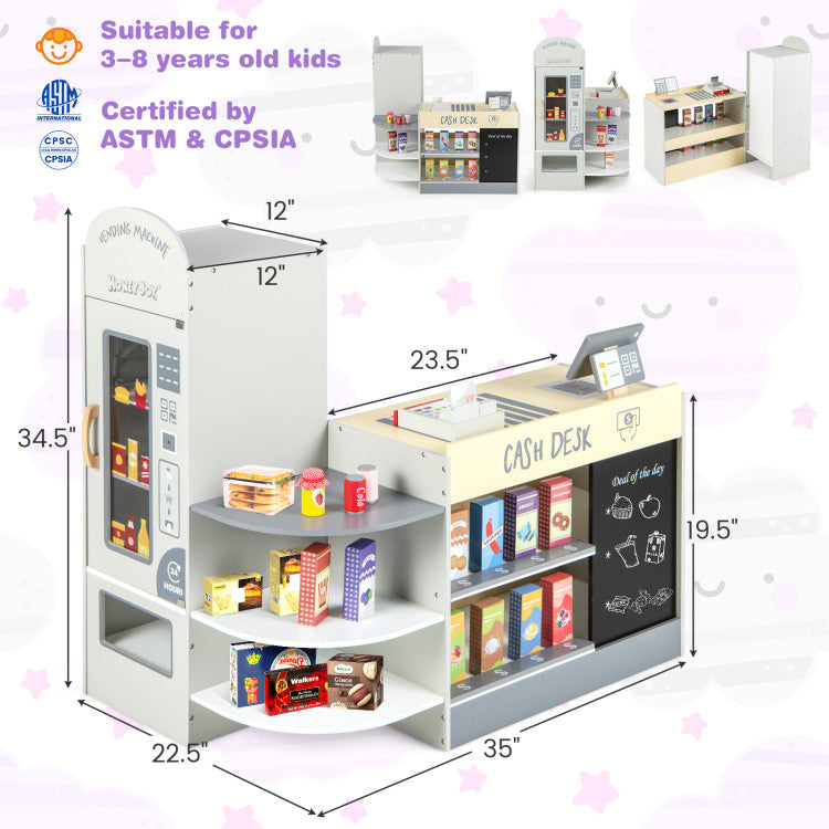 kids grocery store playset