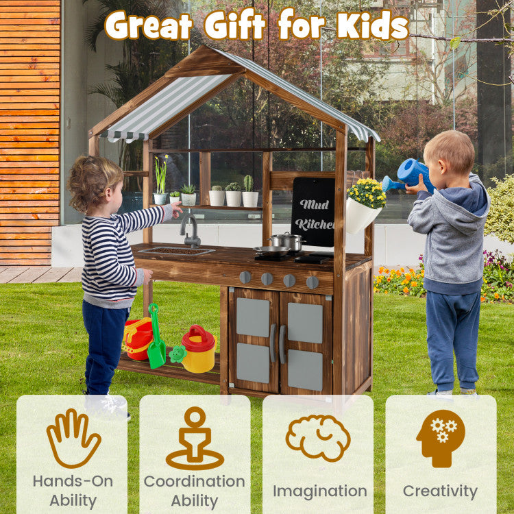 Kid's Mud Kitchen Outdoor Play
