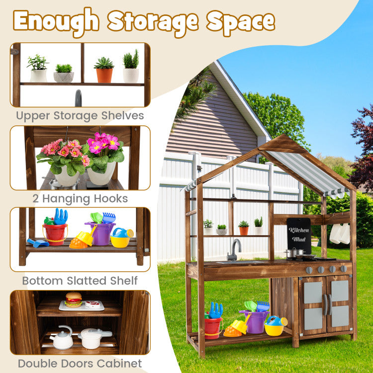 Kid's Mud Kitchen Outdoor Play
