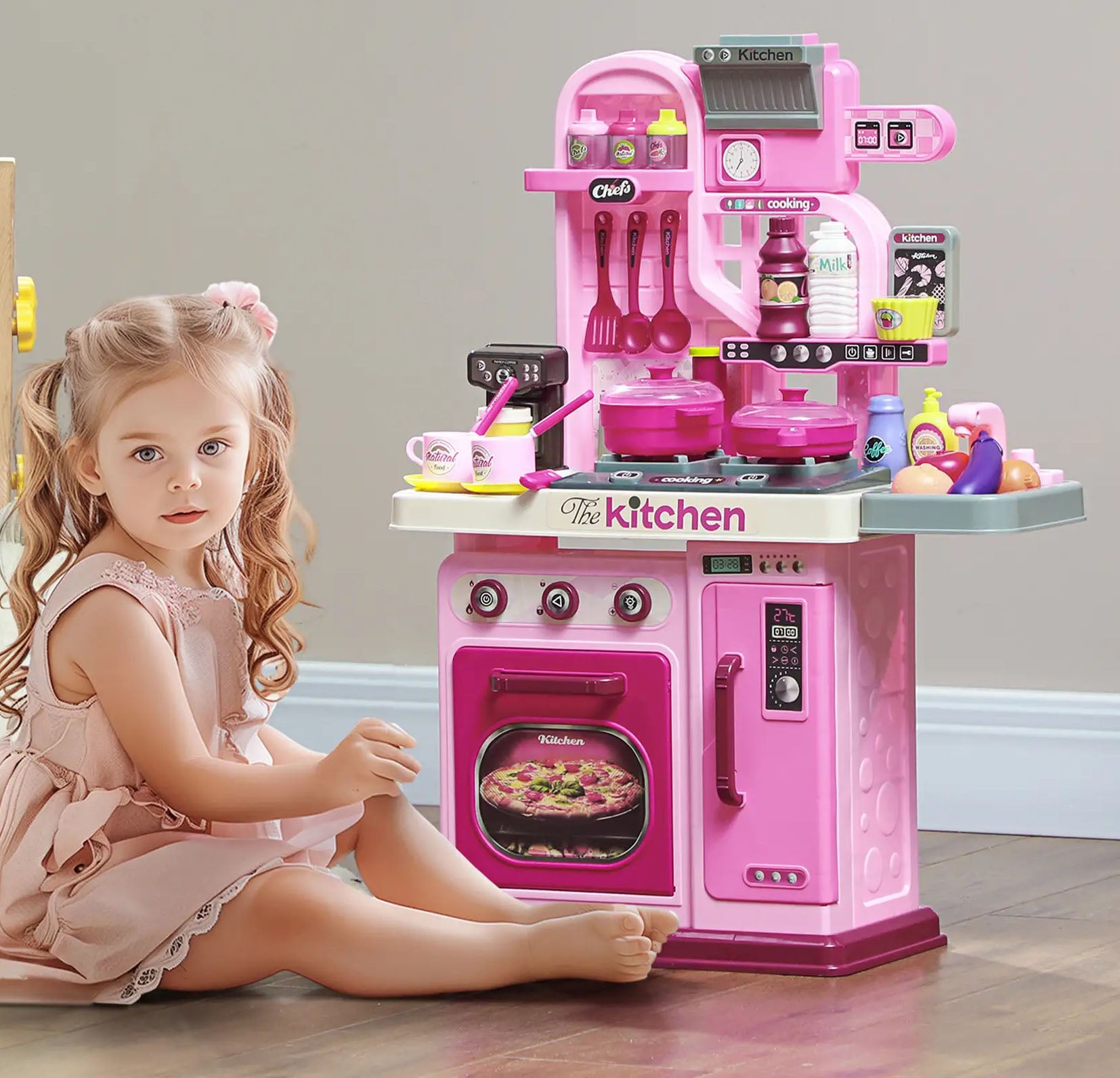 Kids Play Kitchen Set