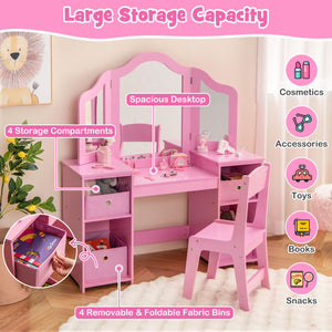 Princess Vanity Set for Kids