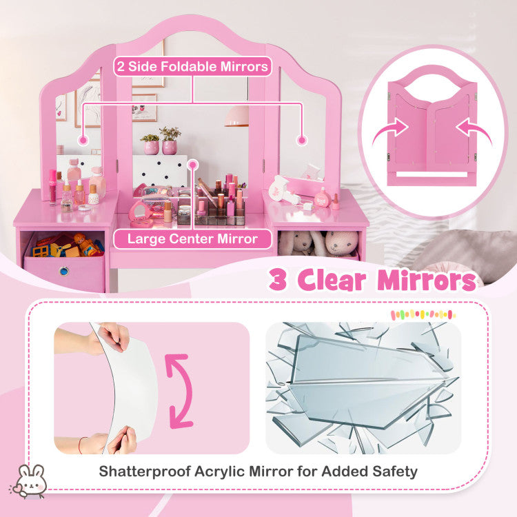 Princess Vanity Set for Kids