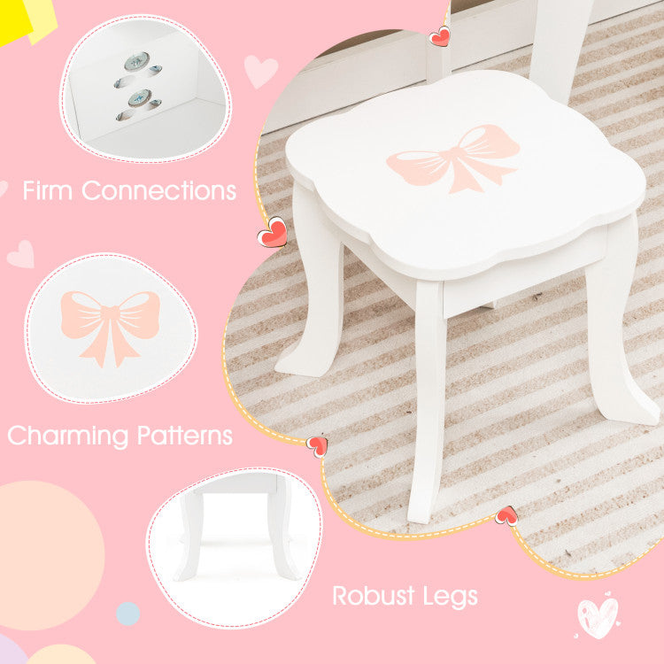 Wooden Vanity Set for Children
