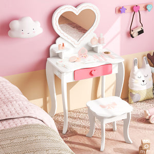 Wooden Vanity Set for Children