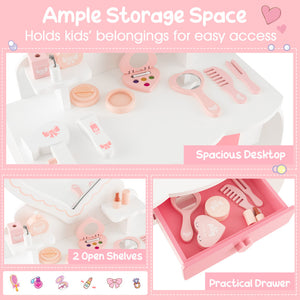 Wooden Vanity Set for Children