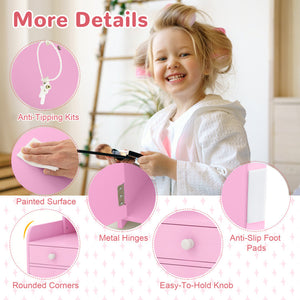 Pink Vanity Set for Kids