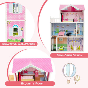 barbie wooden dollhouse kit