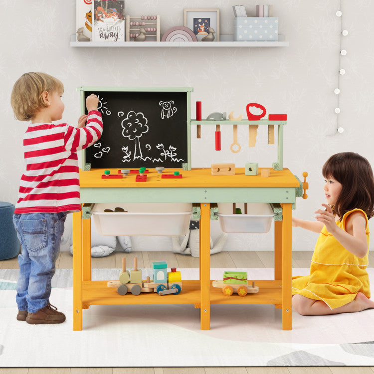 pretend play workbench for kids