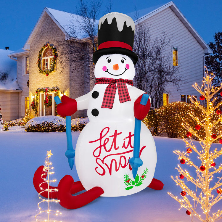 LED Christmas Decoration with Built-in Sandbag for Outdoor Holiday Display