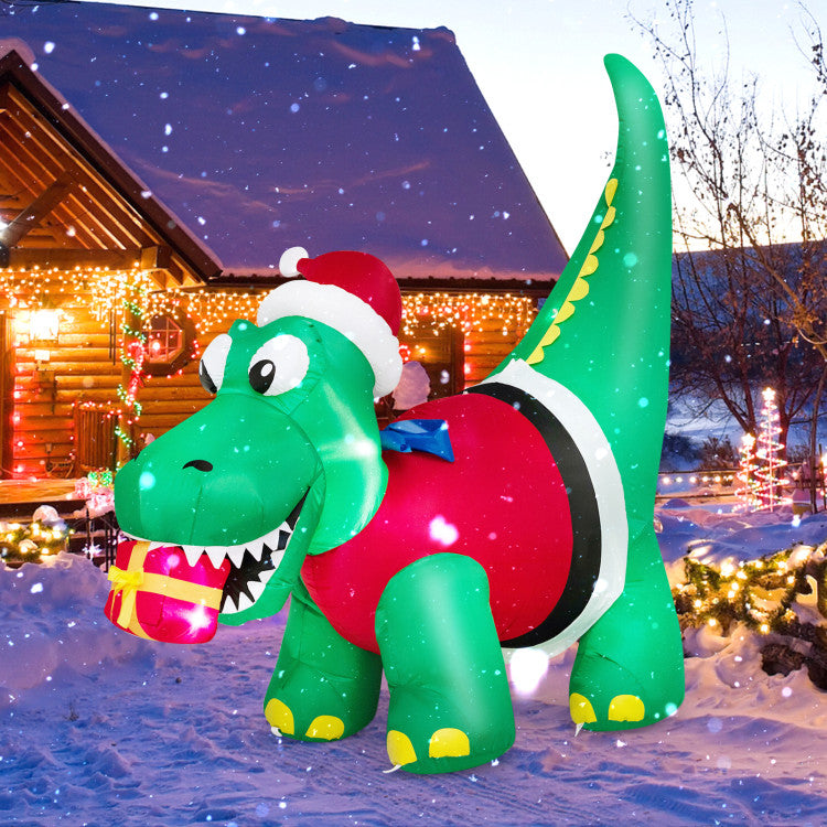 LED Christmas Inflatable Decoration for Yard – Light-Up Holiday Display