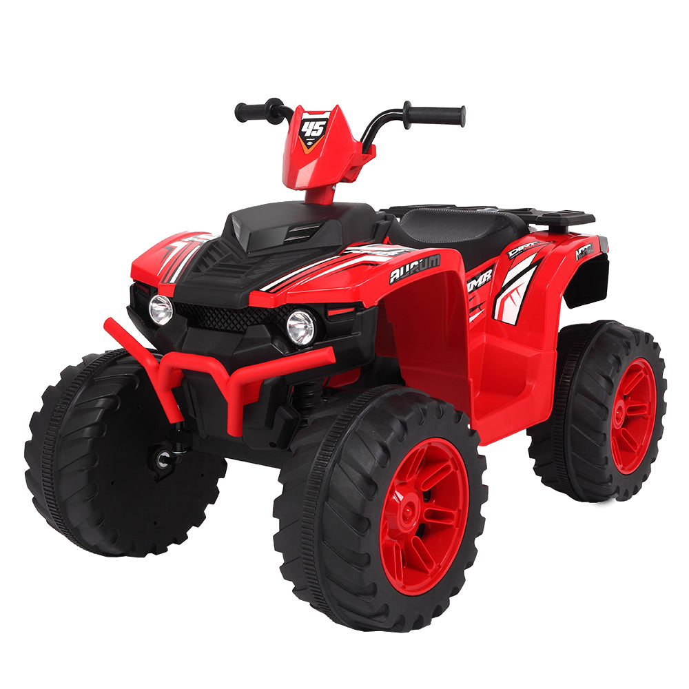 LZ-9955 All-Terrain Dual Drive Vehicle - 12V7AH*1 Battery, No Remote Control, and Slow Start, Black/Red