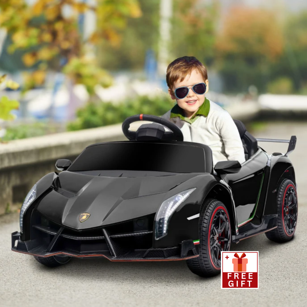 Lamborghini Veneno Licensed 12V Electric Kids Ride on Car