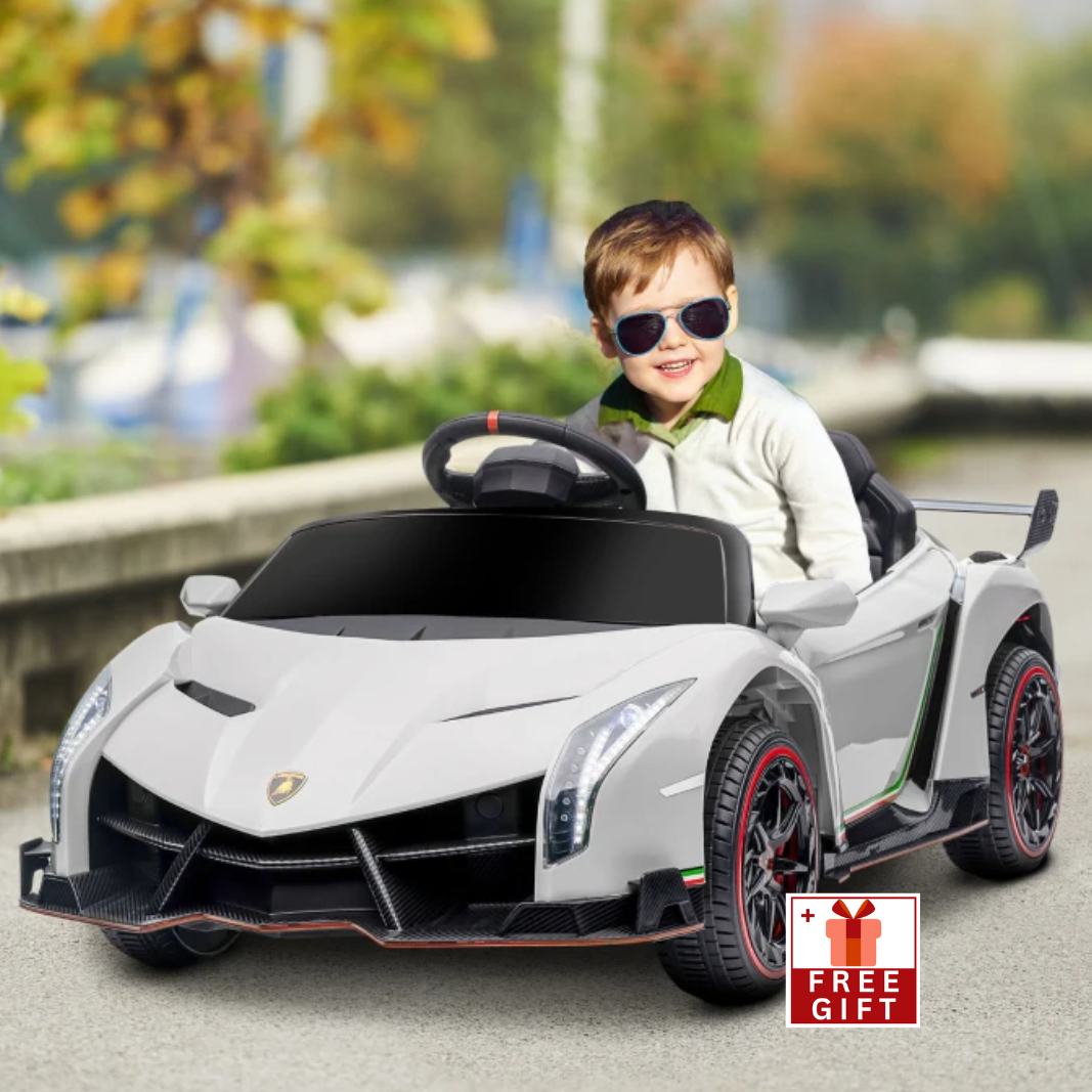 Lamborghini Veneno Licensed 12V Electric Kids Ride on Car