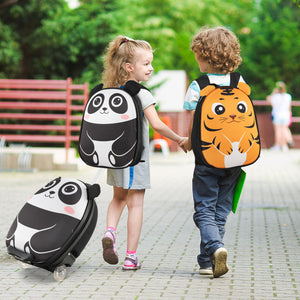 Lightweight Kids' Rolling Suitcase - Portable Travel Luggage for Children