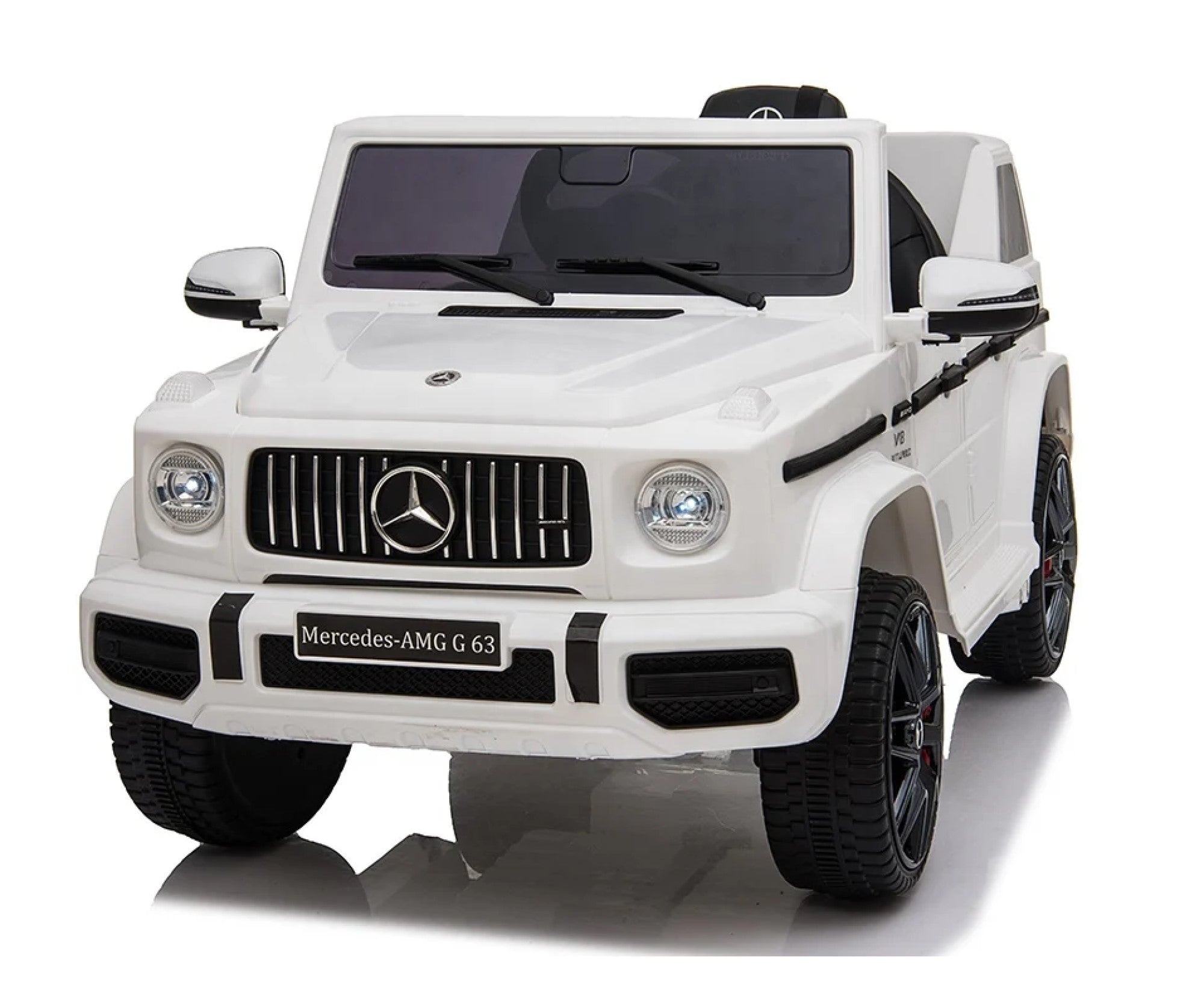 Tobbi's 12V Licensed Mercedes Benz G63 Electric Kids Toy Ride-On Car - The Ultimate Toy Car for Kids' Ride-On Toys White