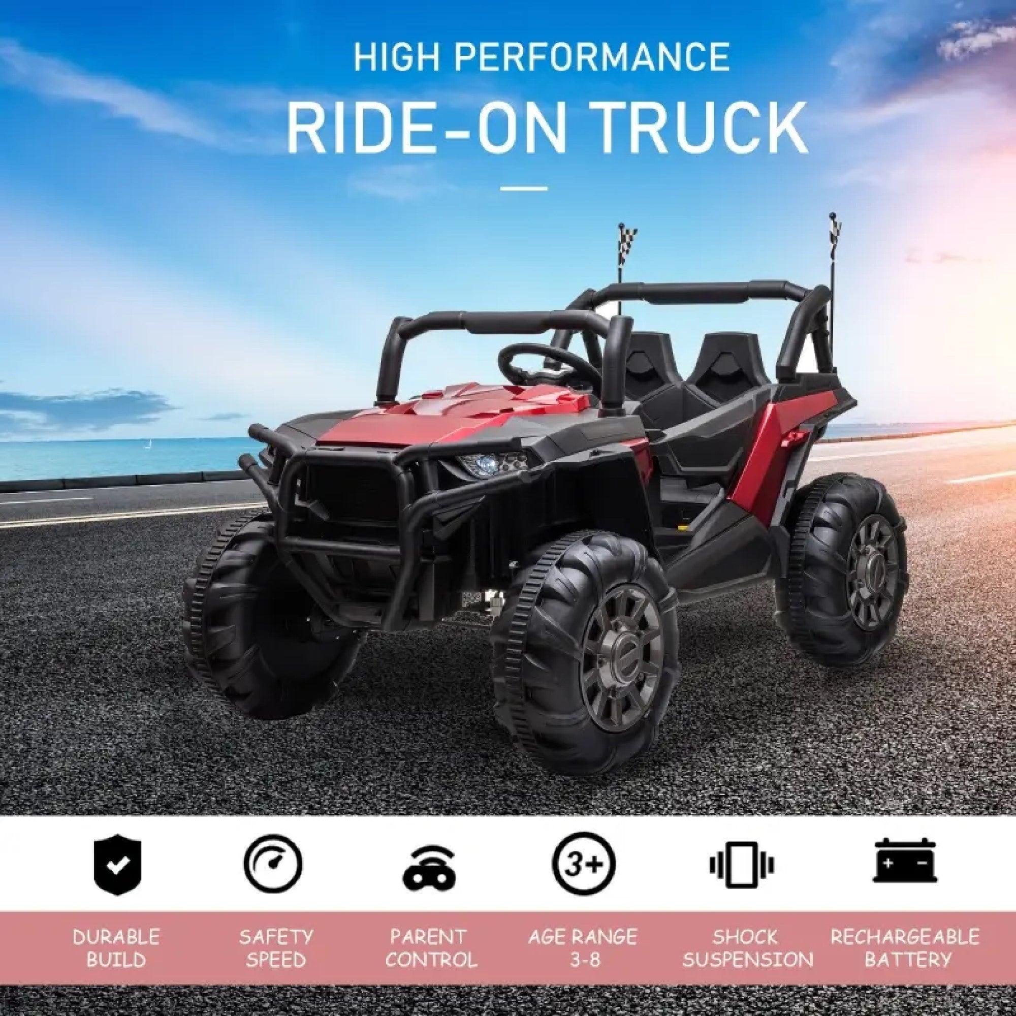 Electric Off-Road UTV Truck Toy