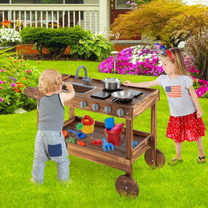outdoor mud kitchen toy