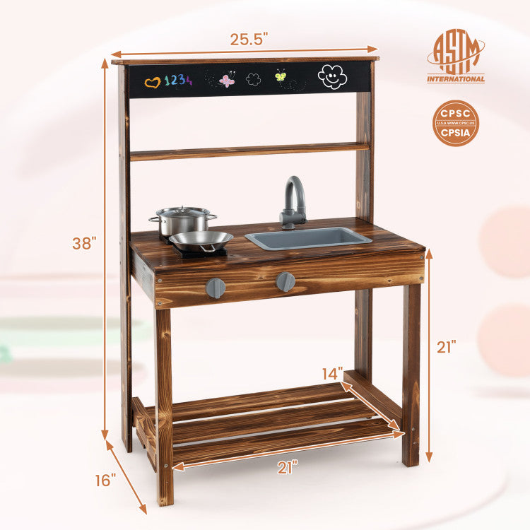 Outdoor Mud Kitchen for Kids
