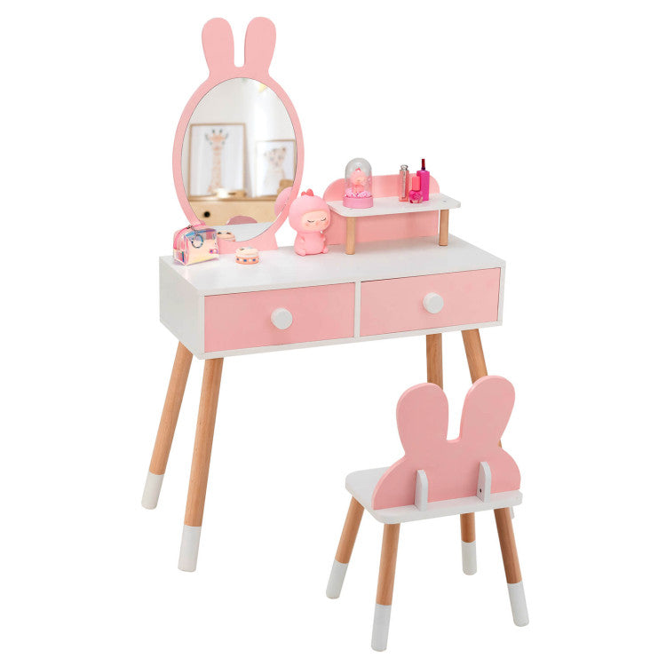 Pink Vanity Set for Kids
