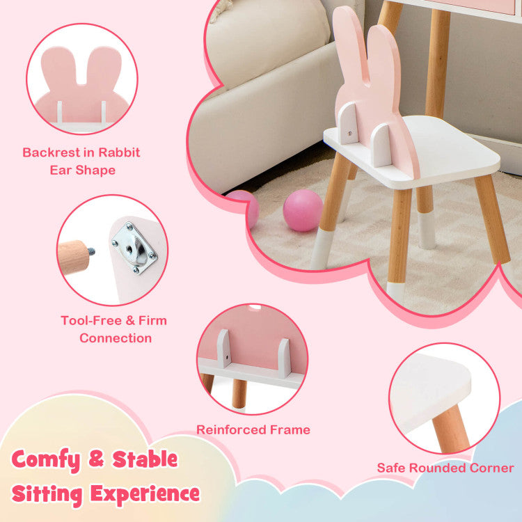 Pink Vanity Set for Kids