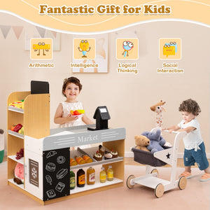 Play cash register with lights and sounds for kids