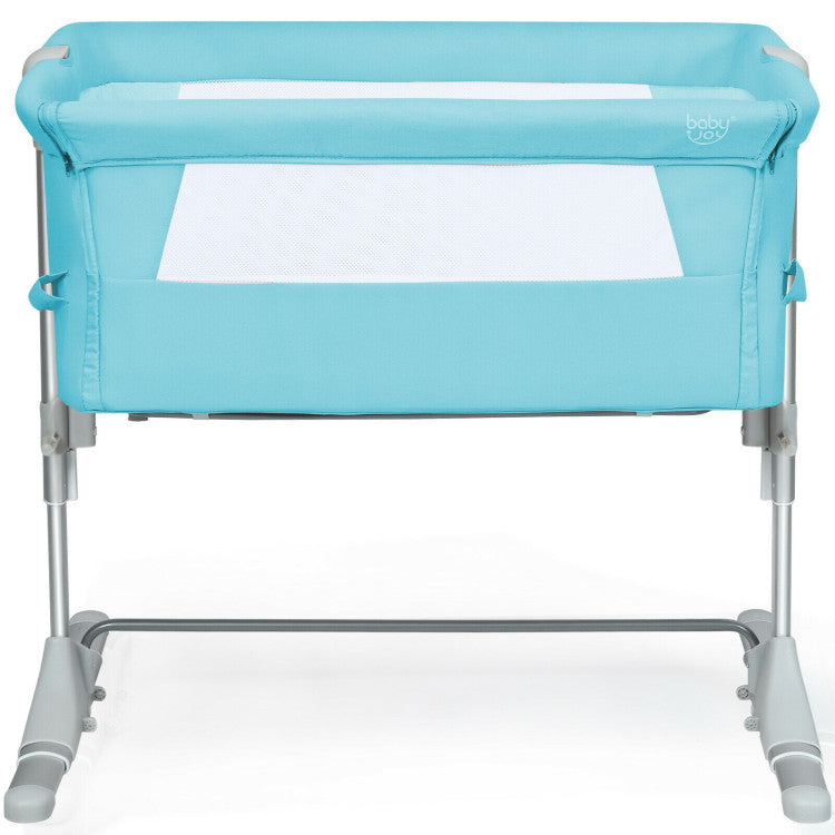 Portable Travel Baby Bassinet Crib with Carrying Bag - Side Sleeper Bed