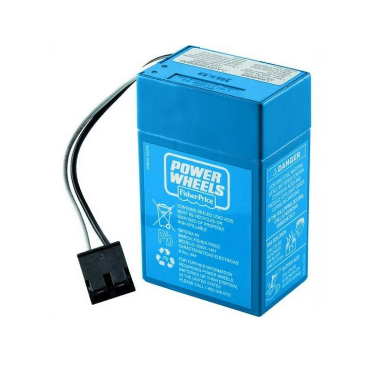 Power Wheels 6-Volt battery