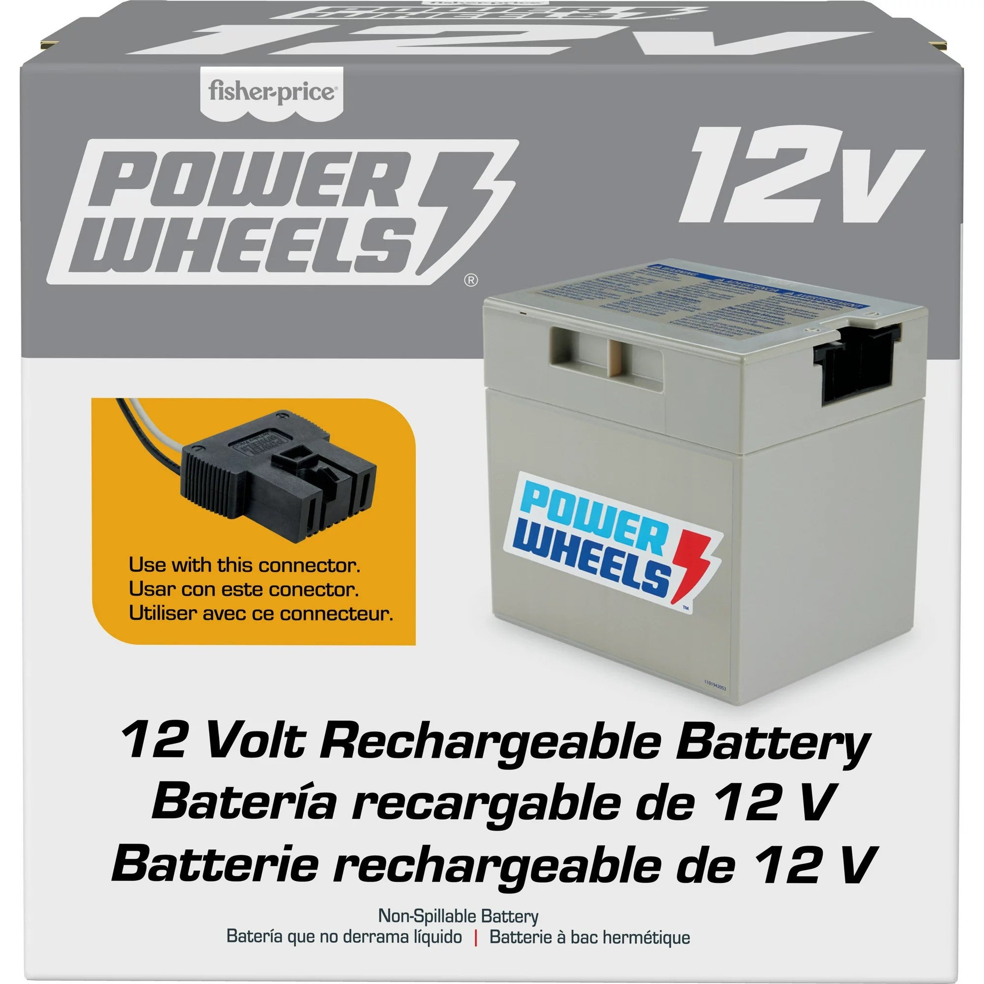 Power Wheels 12-Volt battery