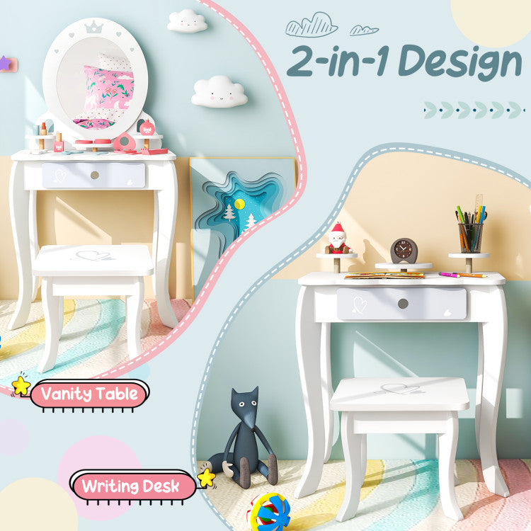 Princess Vanity Set for Kids