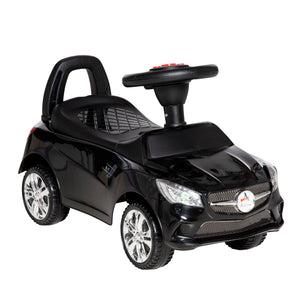 Aosom push car for toddlers with foot-to-floor design and working horn