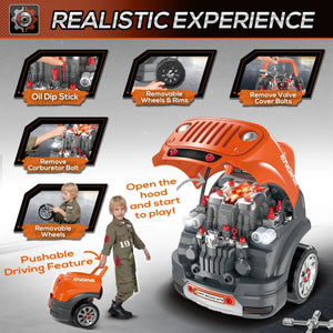 Kids Truck Engine Toy Set