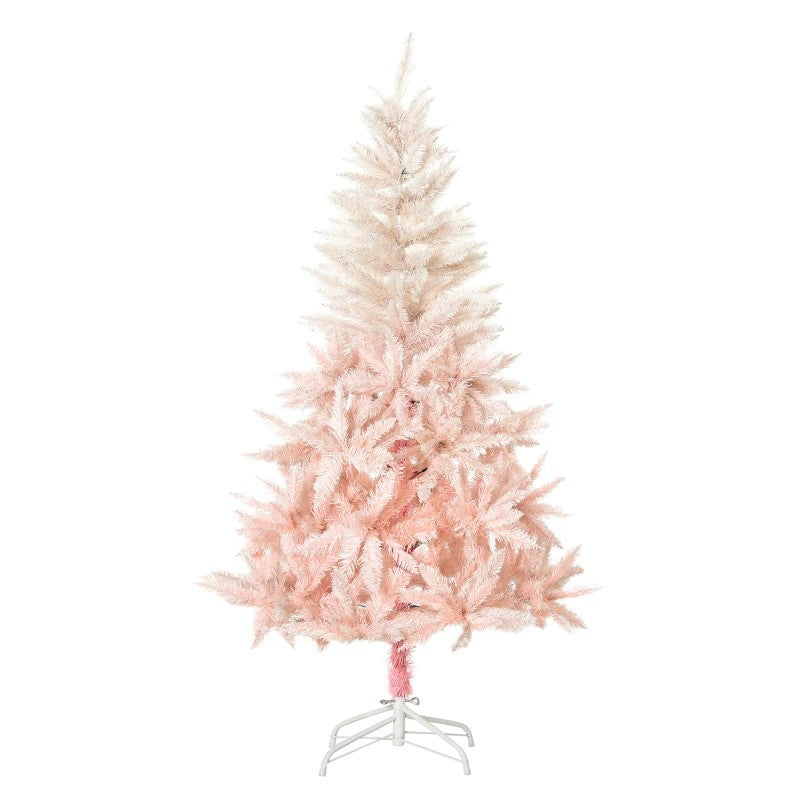 Realistic Spruce Artificial Christmas Tree, Unlit with Lifelike Branches & Tips