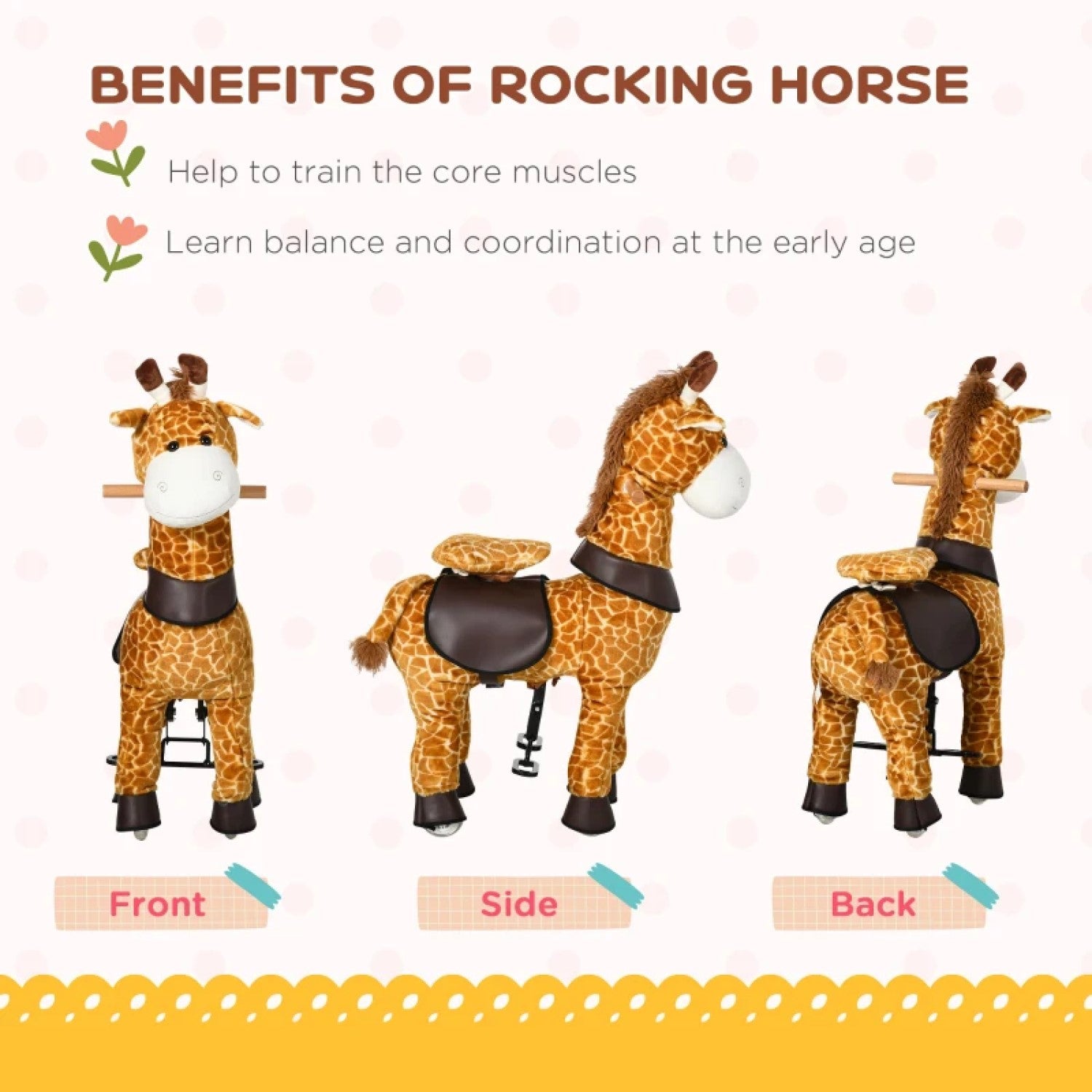 rocking horse for 3 year old