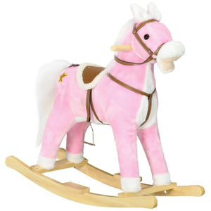 pink rocking horse 3 year old