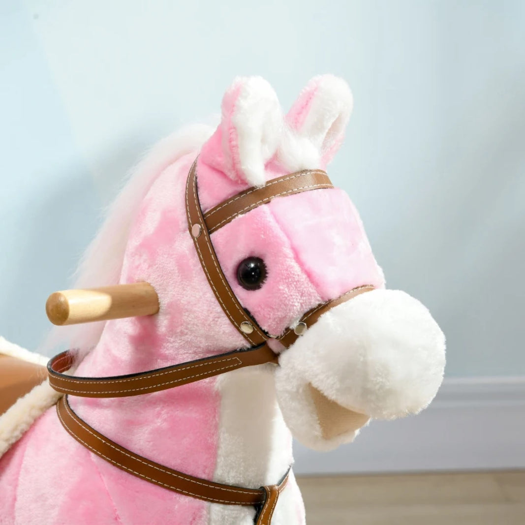 pink rocking horse 3 year old