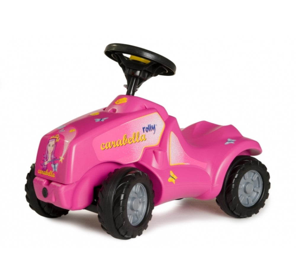 Rolly Minitrac Carabella Push-Along Pink Tractor by Rolly Toys - +18 Months