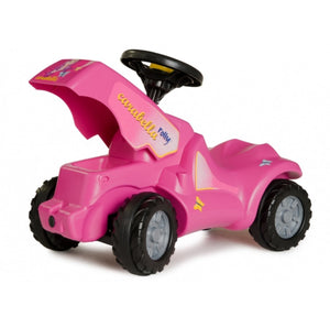 Pink ride-on Tractor