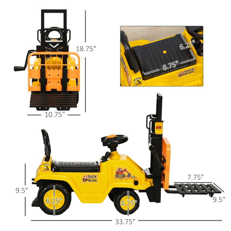 forklift toys for boys/girls 3-4 year old