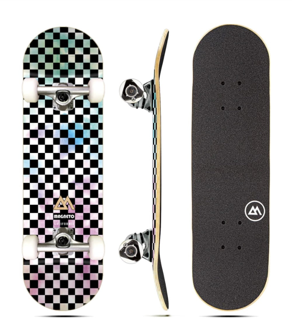 The Ultimate Skateboard for Kids Cruiser Skateboard - Perfect for Beginners and Advanced Skaters, Tie Dye Design