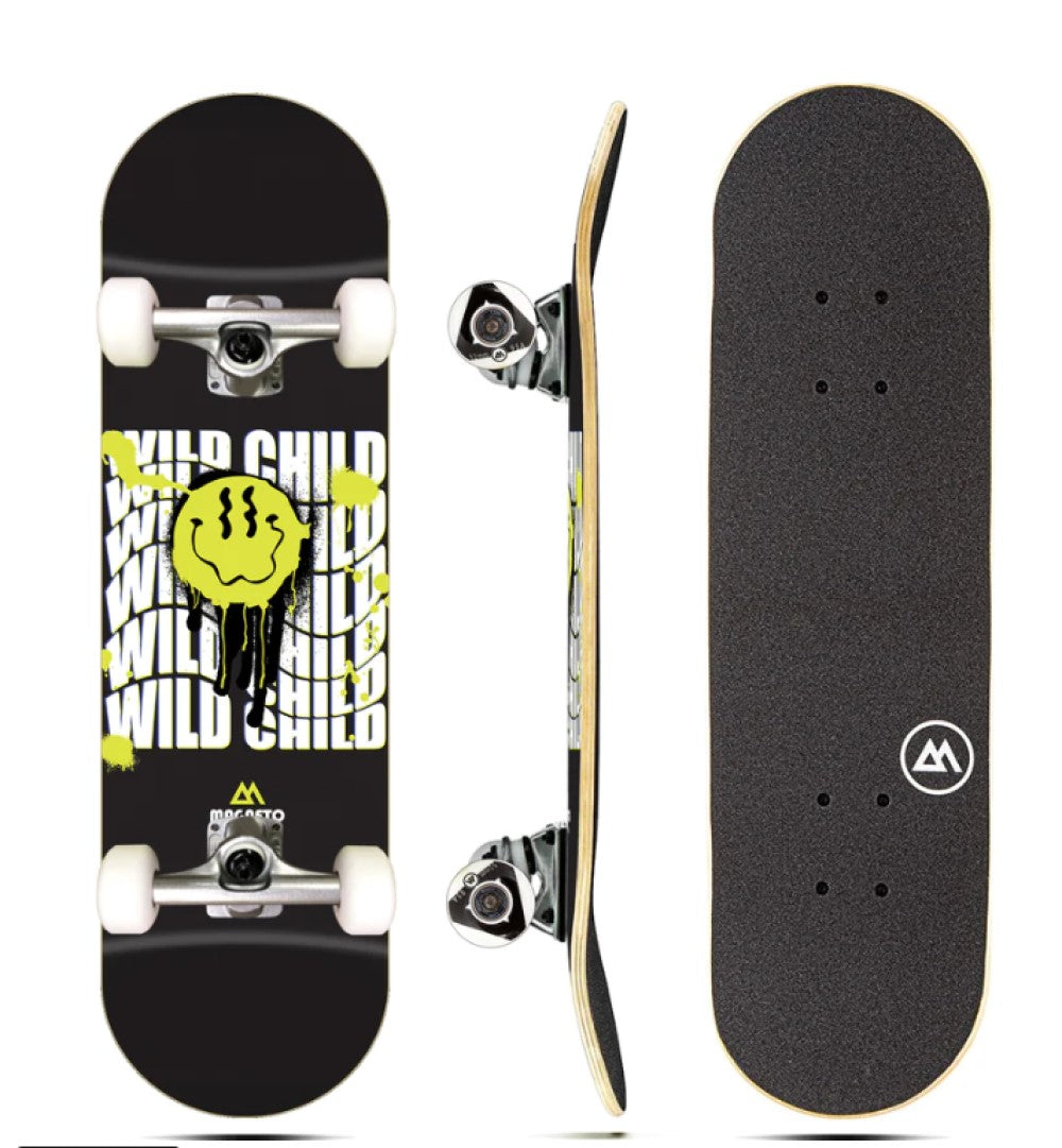 The Ultimate Skateboard for Kids Cruiser Skateboard - Perfect for Beginners and Advanced Skaters, Wild Child Design