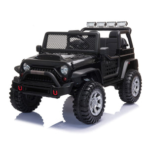 jeep ride on toy, black